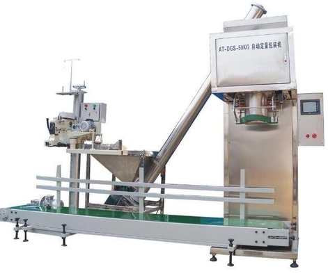 Máy đóng gói phân bón 25kg tự động Máy đóng gói xi măng Máy đóng hạt