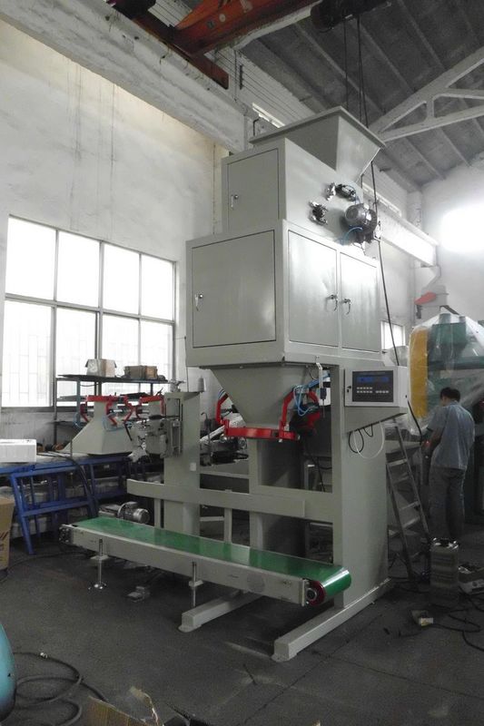 Máy đóng bao gỗ bán tự động Pellet 15-50kg / túi